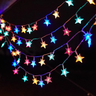 Solar Star Wind Chimes Lumină